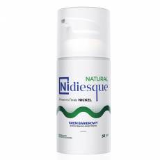 NIDIESQUE NATURAL, Barierowy krem do twarzy i ciała przeciw objawom alergii niklowej, 30 ml, KF Niccolum