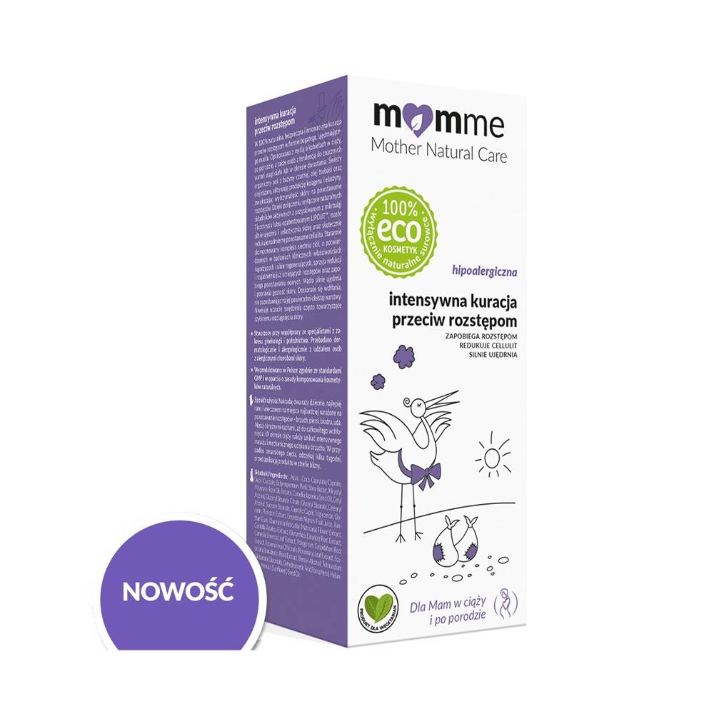 Intensywna Kuracja przeciw rozstępom, 150ml- MomMe